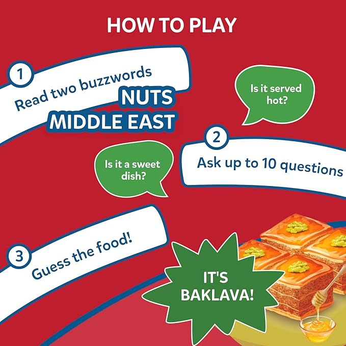 Skillmatics Guess in 10 Foods Around The World - Card & Trivia Game | Educational Travel Toys for Boys and Girls, Board Games, Geography & History, Gift for Kids Ages 8 & Up