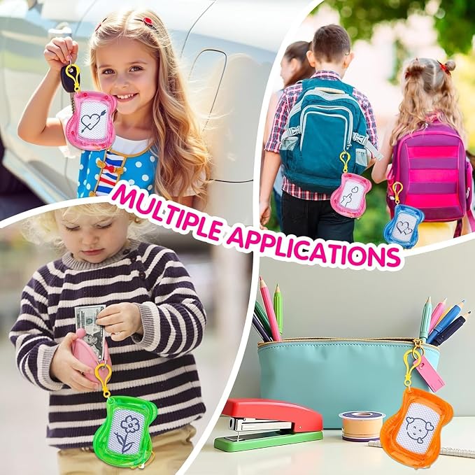 24PCS Mini Magnetic Drawing Board Party Favors Bulk for Kids 4-8 8-12 Treat | Birthday Goodie Bag Stuffers Classroom Treasure Chest Carnival Prizes Box Toys Pinata Fillers Back to School Student Gifts
