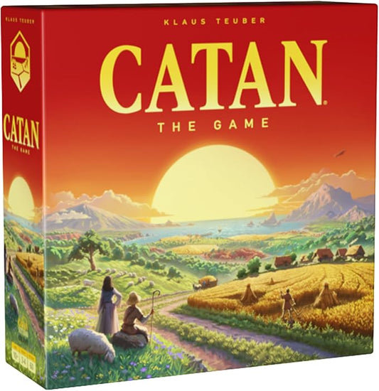 CATAN Board Game (6th Edition) Trade, Build & Settle in the Classic Strategy Game for Family, Kids & Adults, Ages 10+, 3-4 Players, 60-90 Min Playtime | Trade, Build & Settle in the Classic Strategy Game for Family, Kids & Adults, Ages 10+, 3-4 Players...