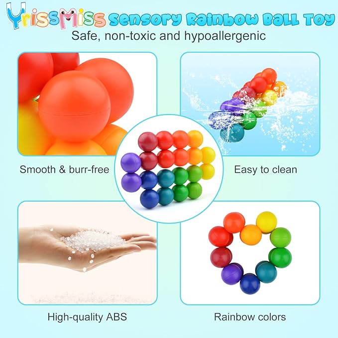 Yrissmiss Autism Sensory Toys for Autistic Children, Fidget Toys for Adults Kids, Autism Toy for Toddlers, Airplane Car Travel for Kids Ages 3+ Easter Basket Stuffers Gifts for Kids Boys Girls