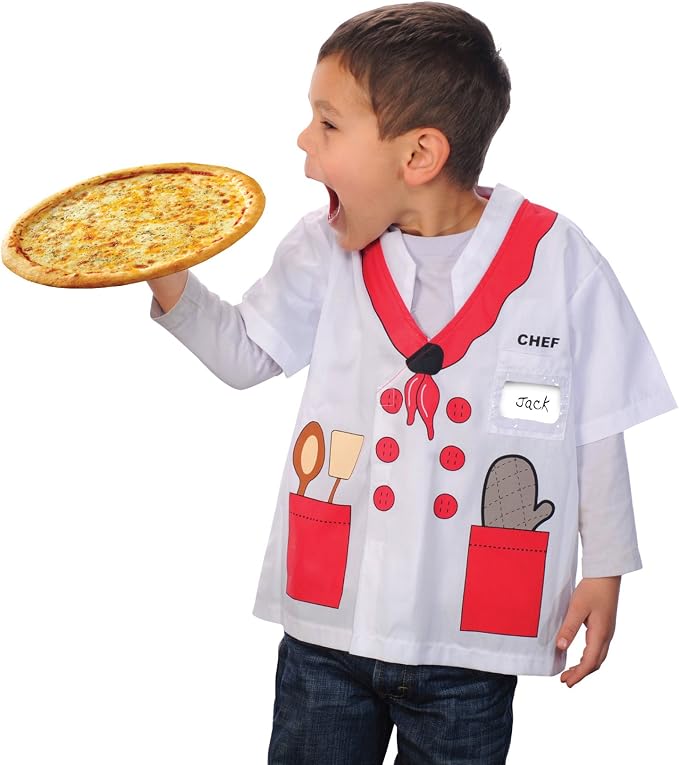 Aeromax My 1st Career Gear Chef, Easy to put on shirt fits most ages 3 to 6