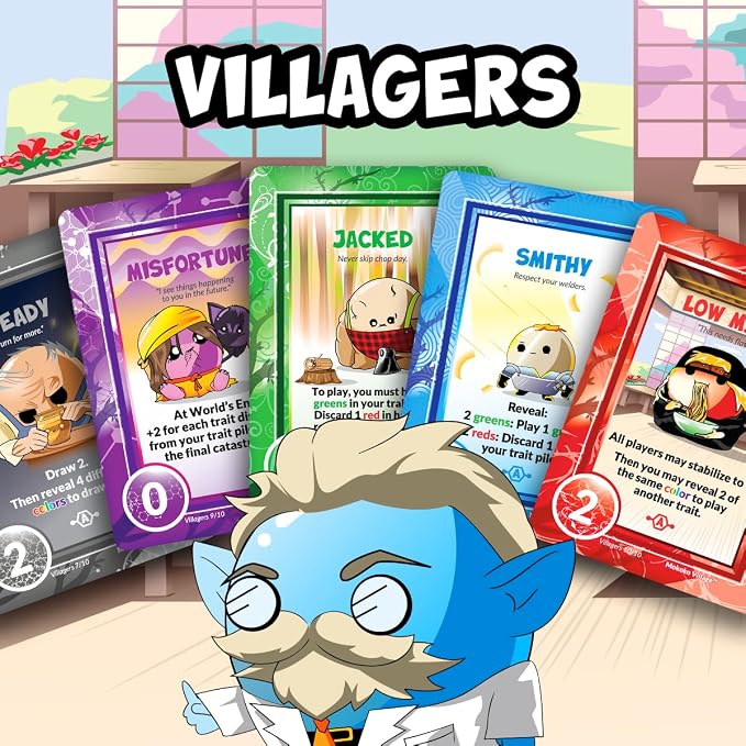Doomlings Mokoko Village - A Delightful Card Game for The End of The World | Perfect for 2-6 players, Ages 8+, Fun for Adults and Kids Alike