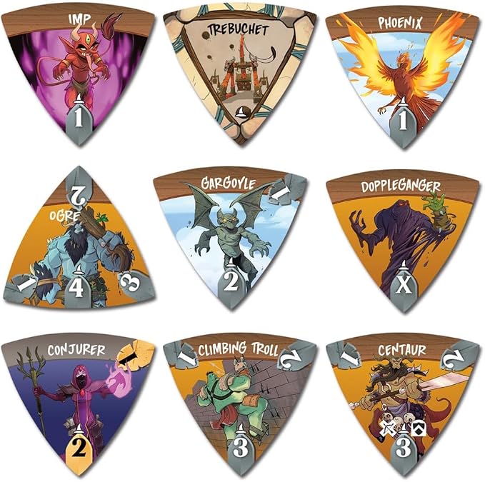 Fireside Games Castle Panic: The Wizard's Tower Strategy Expansion | Requires Castle Panic base game, New challenges, Additional components, Cooperative strategy, Fantasy theme