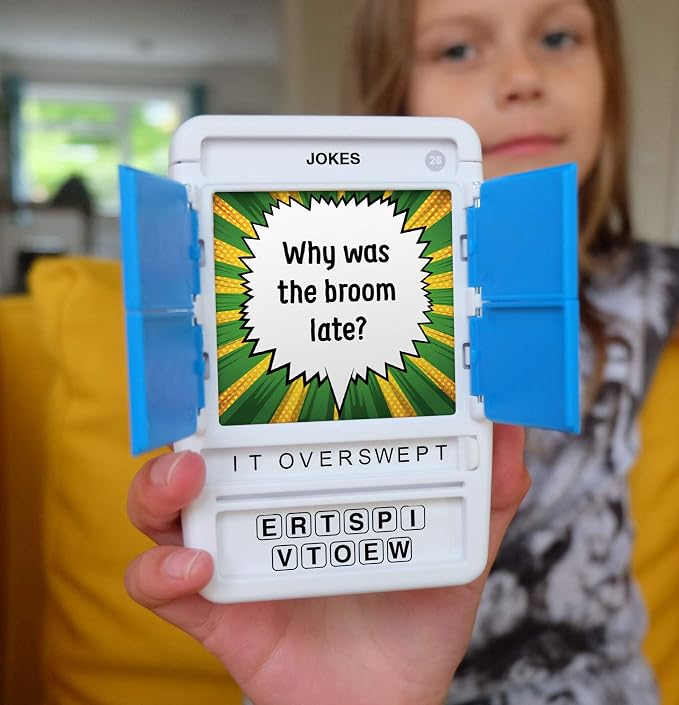 Jokes Travel Game - Family Brain Teasers Pocket Puzzles for Kids and Adults POP08015