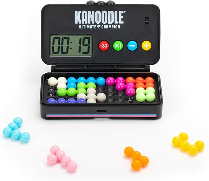Educational Insights Kanoodle Ultimate Champion - 3D Brain Teaser Puzzles for Kids, Spatial Puzzle Games for Adults, Teens and Kids, Problem Solving Toys and Logic Puzzles, Single Player Games