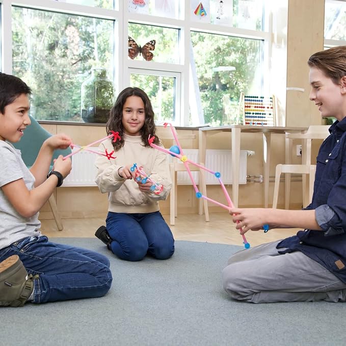 Strawbees STEAM Starter Kit I Building Toys I Straws and Connectors | Creative STEM learning at home and school, Education learning tool, Maker construction toy