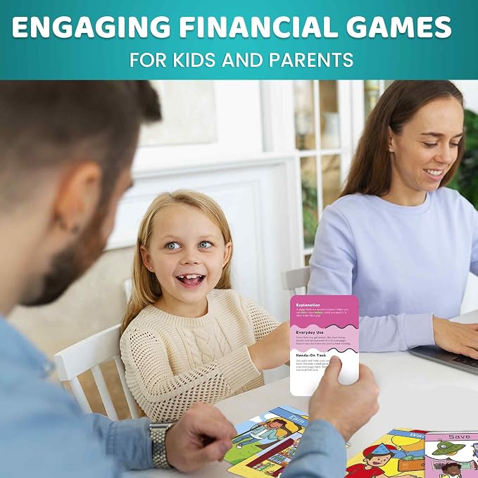 Flash Cards for Kids Ages 5-8 - Learning Card Game for Family