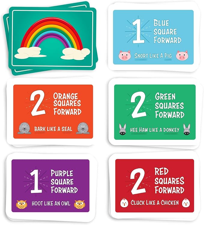 Rainbow Unicorn Rescue - Board Game for Kids Ages 4-8, Fun Family Board Games, Games for 4+ Year Olds, Kids Games for 4+ Year Old Birthday Gift, Unicorn Toy for Girls and Boys, Cooperative Board Games