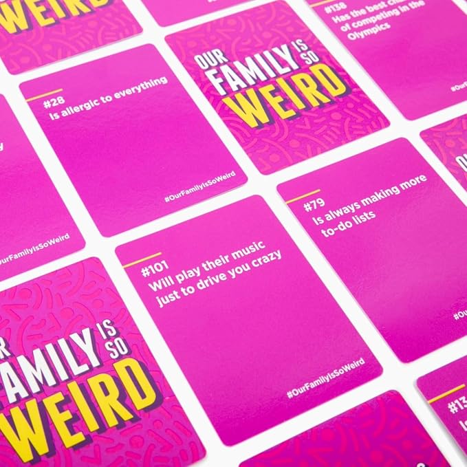 Our Family is So Weird | A Family Card Game to Decide Who’s Most Likely To