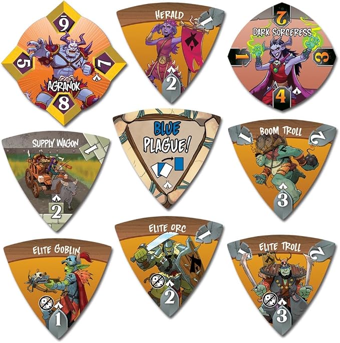 The Dark Titan ⎸Castle Panic Expansion ⎸Board Game for Adults and Family ⎸Cooperative Board Game ⎸Ages 8+ ⎸for 1 to 6 Players