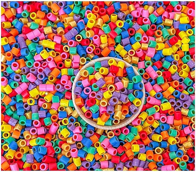 4 Cups of Rainbow Ditalini Pasta Sensory Bin Filler for Sensory Table