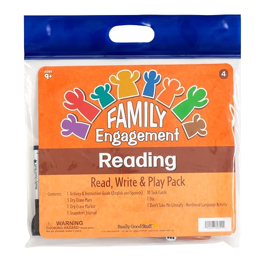 Really Good Stuff Family Engagement Reading, Read, Write & Play Pack | Ages 9+, Grades 4+