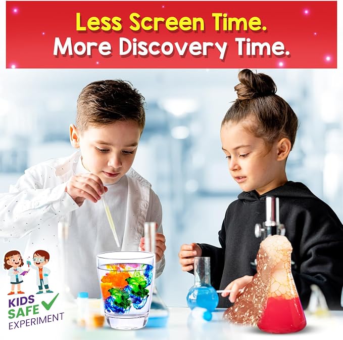 Smartivity My First Science Experiment Kit for Kids 6-14 Years | 50+ Amazing Science Experiments | Educational STEM Toy | Birthday Gift for Boys & Girls Ages 6,7,8,9,10,11,12,13,14
