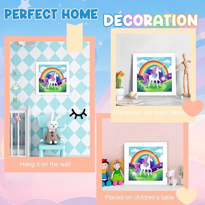 Nardoll Diamond Art Kits with Wooden Frame - Arts and Crafts - Dimond Art Painting by Numbers - GEM Art for Beginners Adult Home Wall Decor