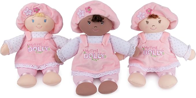 GUND My First Dolly 13-Inch Plush Doll Toddler Toy for Ages 0+