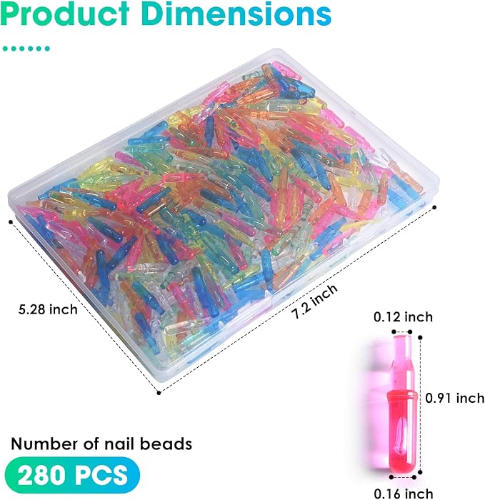 Refill Pegs for Use with Creative Light Up Board, 280 Pcs of Glowing Pegs, Light Up Drawing Board Accessories, 6 Colors, Creative Game Toys, Puzzle Learning Toys, Light Bright Toys for Kids Aged 4 +
