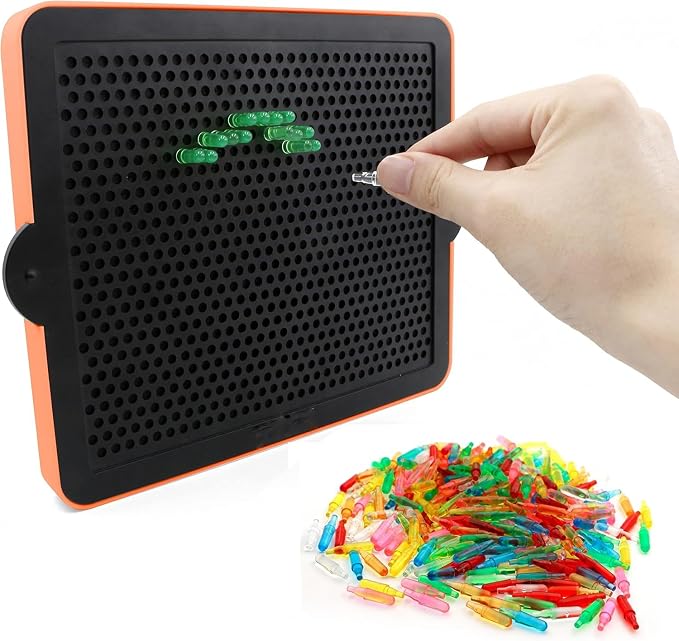 Refill Pegs and Templates Pack for Use with Creative Light Up Board,Kids Magic Light Screen Accessories Educational Learning Toys Ages 4+