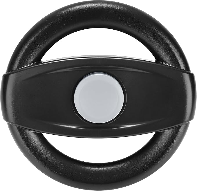 Accmor Stroller Steering Wheel Toy, Steering Wheel for Shopping Carts | Simulated Steering Wheel Universal Detachable Pretend Driving Funny Stroller Toy Attachment