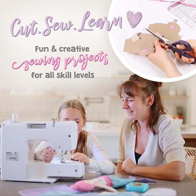 kullaloo Horse-Themed Fabric Panel Sewing Kit ✦ Cut & Sew DIY Project for Kids & Beginners ✦ Includes 8 Projects – Great for Girls, Boys, and Family Craft Time (Horse Love)