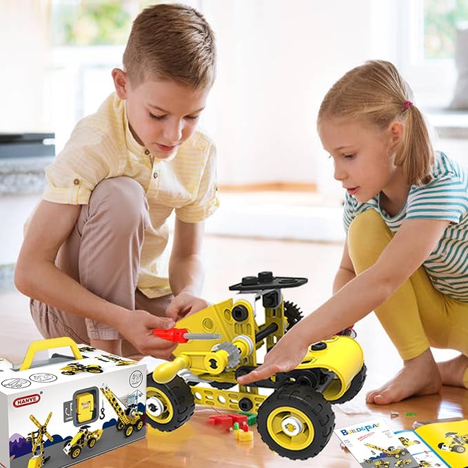 choopheme 10 in 1 Stem Toys for 5 6 7 8 9+ Year Old Building Block Kit Stem Activities Projects Boy Toys Age 4-8 5-7 6-8 8-10 Creative Set Educational Engineering Excavator Construction Birthday | Stem Activities Projects 4-8 5-7 6-8 8-10 Creative Set ...