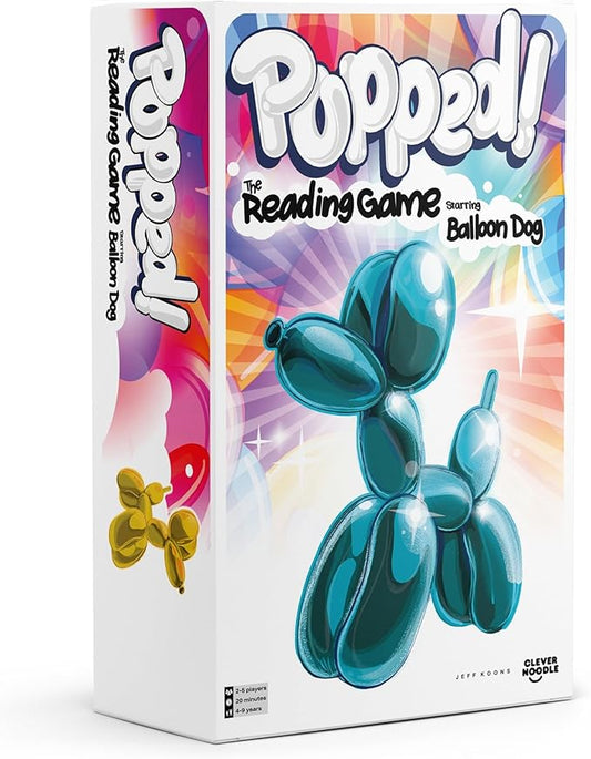 Popped! Reading Game - Learn Reading Skills in Weeks - Exciting Phonics Game for Kids Ages 4-9 - CVC Educational Game Must Haves for Preschool, Kindergarten, 1st - 3rd Grade