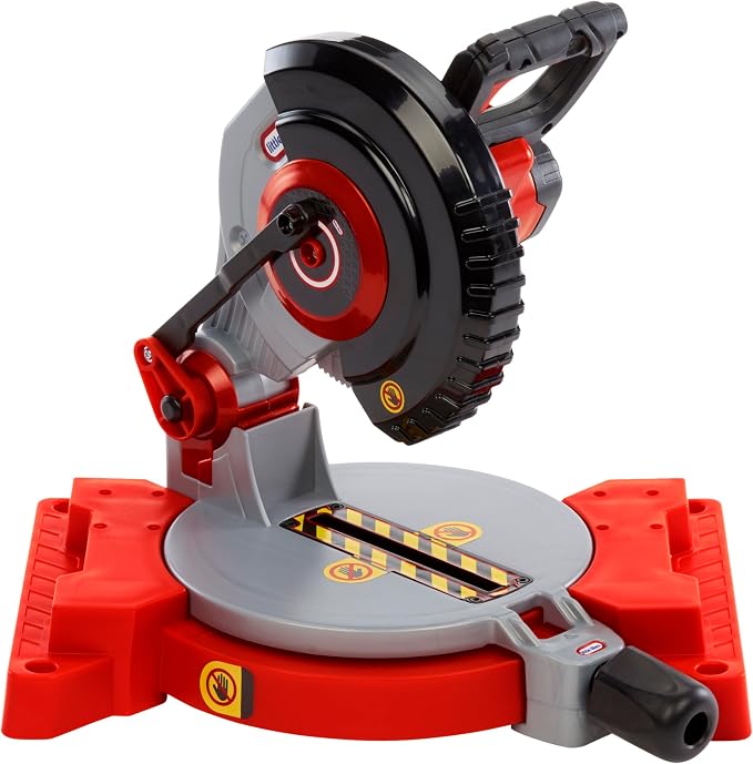 Little Tikes Creative Construction Power Cuts Set with 6 Accessories, Pretend Play Construction Set, for Boys and Girls Ages 3+ Years