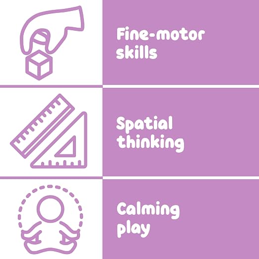 SPARK & WOW Calm Down Threading Boards, Set of 2, Sensory Activity Board | Autism Toys for Play Therapy, ADHD Toys for Sensory Play