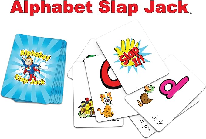 Alphabet Slap Jack® – Learn Letters with Alphabet Go Fish & ABC Matching
