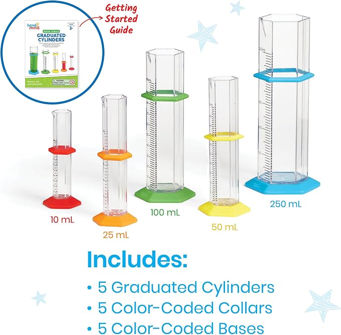 Starter Science Graduated Cylinders Set