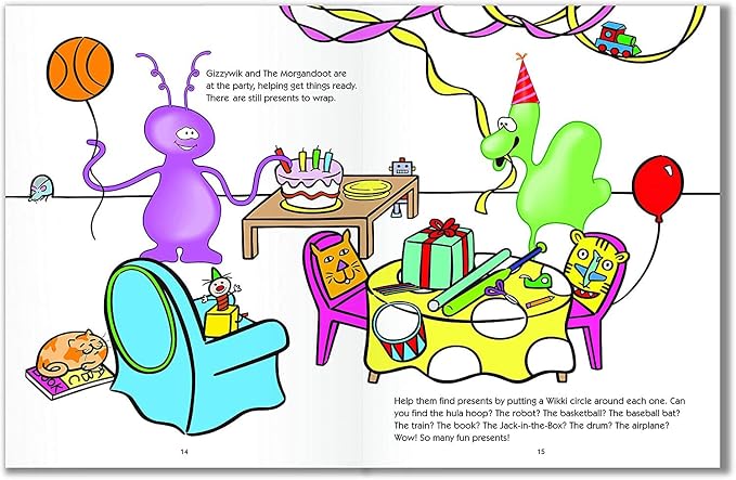 Wikki Stix Preschool Activity Book – 72 Reusable Wikki Stix with 28 Pages & 30 Activities – Educational Toy for Toddlers & Kids – Fine Motor Skills, School Readiness, Travel, Classroom, No Mess Fun