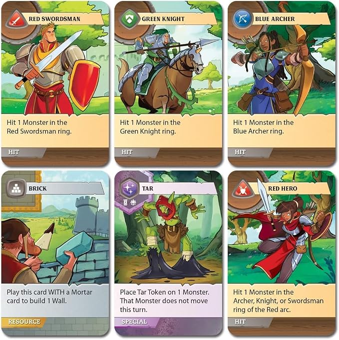 Fireside Games Castle Panic 2nd Edition Fantasy Board Game | Cooperative tower defense, Ages 8+, 1-6 players, Fantasy theme, Family strategy, Standalone game