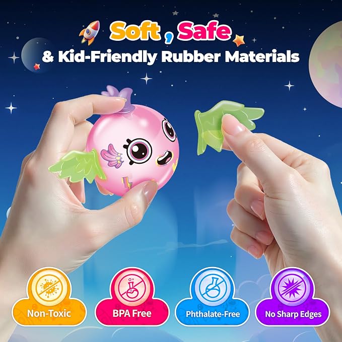 PINSHILE DIY Space Magic Balloon Craft Accessories Set