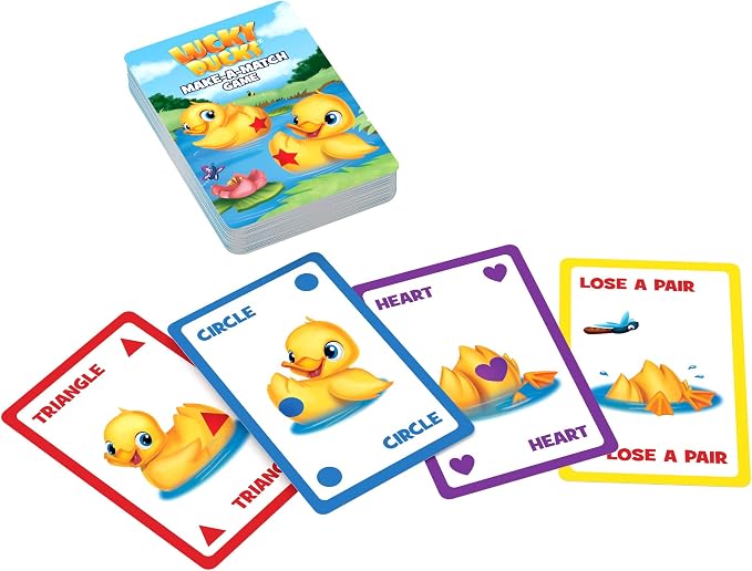 Amazon Exclusive Bonus Edition Let's Go Fishin' with Lucky Ducks MAM Card Game | 1-4 Players, Ages 4+