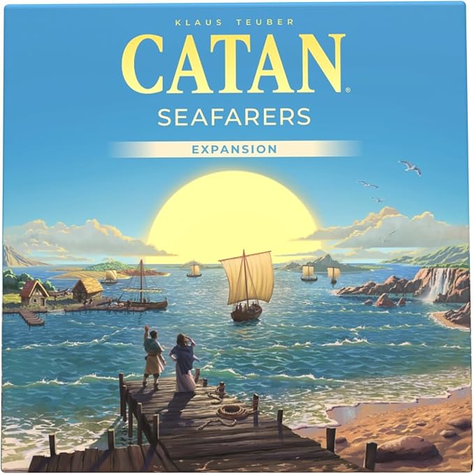 CATAN Seafarers Board Game Expansion (6th Edition) Strategy Game for Kids and Adults, Ages 12+, 3-4 Players, 60 Minute Playtime, Made by Catan Studio | Strategy Game for Kids and Adults, Ages 12+, 3-4 Players, 60 Minute Playtime
