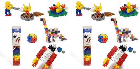 KADU Classic 250 Piece Classic Set - STEM/STEAM Building + Construction Toy, for Open + Imaginative Play Ages 5+ (Pack of 2)