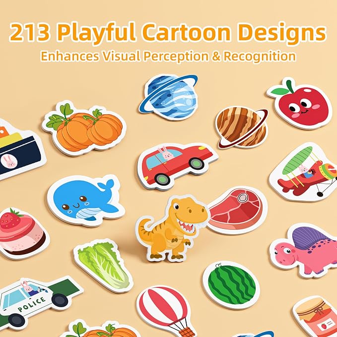 Busy Book for Toddlers 3-5, Montessori Preschool Learning Activities | Toddler Quiet Reusable Sticker Activity Book, Autism Sensory Travel Toys, Educational Gift for Boys Girls Kids ( 26 Pages )