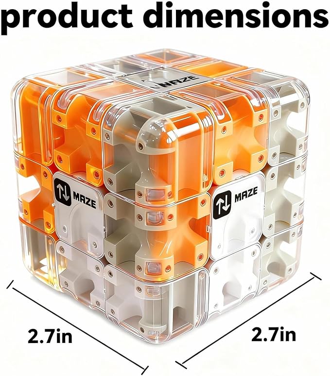 3D Puzzles, Brain Teaser Puzzles Toys Educational Learning Toys(Green) | Logical Thinking, Puzzle Maze Cube Easter Basket Stuffers Birthday Gifts Family Board Games Tabletop
