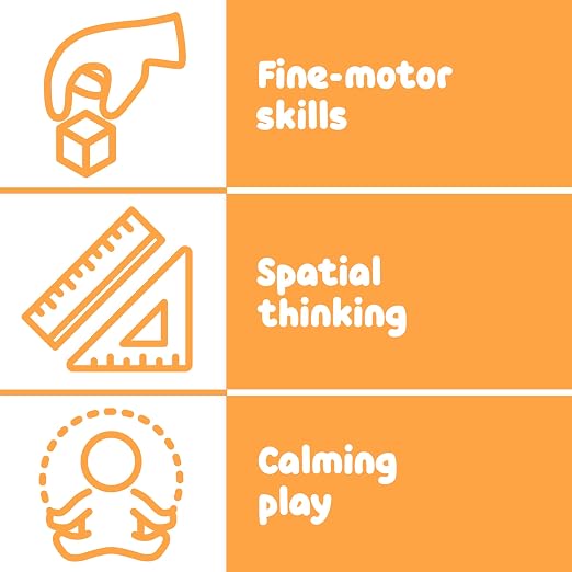 Spark & Wow Calm Down Threading Boards, Plumly, Set of 2 | Sensory Activity Board, Autism Toys for Play Therapy, ADHD Toys for Sensory Play