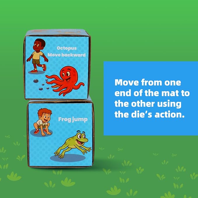 Don't Step in Frogs Board Games, Gifts for Kids Ages 4+