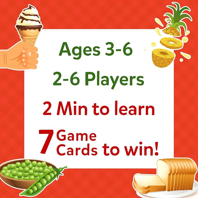 Skillmatics Guess in 10 Junior – Food We Eat, Card Game, Gift for Kids | Family Trivia Game, Educational Travel Toy, Geography & History Board Game, Screen-Free Fun, Boys & Girls Ages 3, 4, 5 & Up
