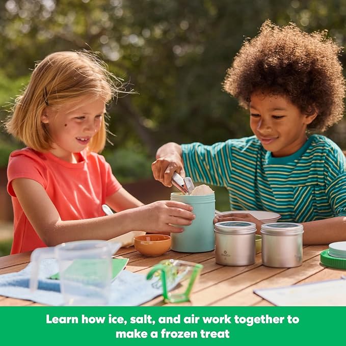 KiwiCo - Science of Cooking: Ice Cream, Learning Cooking Through Chemistry Project, Great Gifts for Ages 5+ (Pack of 2)