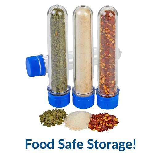 Steve Spangler Science Large Plastic Test Tubes with Caps, 15-Pack | Ages 5+, Kindergarten+, Chemistry Set for Kids, STEM Projects, Educationals