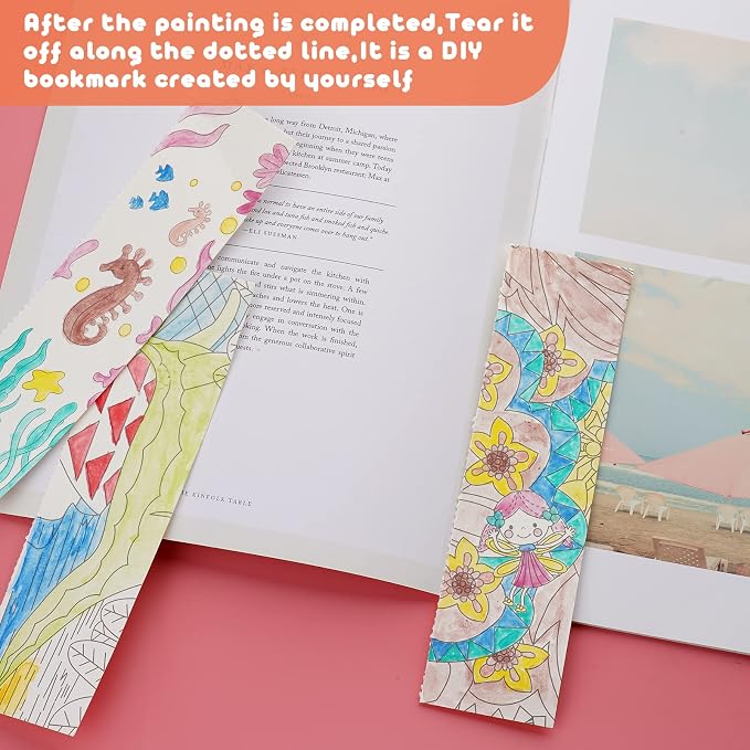 Cavnewt Watercolor Coloring Books for Kids Ages 4-8