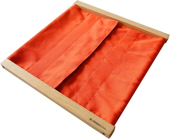 Snapping Frame | Practical Life Skill Tool for Toddlers & Preschoolers | Learn to Snap Clothes, Develop Fine Motor Skills & Independence (Ages 3-6)