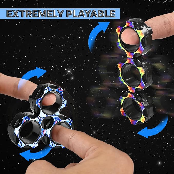 5PC Fidget Toys Adults Set Fidgets for Classroom Must Have Autism Sensory Pack Figette Cube ADHD Special Treasure Prize Tool Stress Relief Desk Cool Gadget for Kid Easter Basket Stuffers for Teen Boys