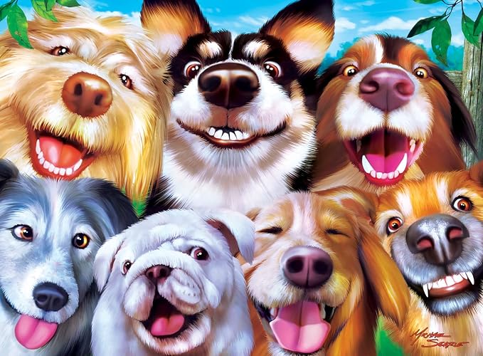 MasterPieces – Jigsaw Puzzle Set for Kids 6+ Years, 4-Pack of 100 Pieces, Educational and Fun Game, Silly Animals Collection, Gift Idea for Children, 8" x 10" | 4 pack 100 piece puzzles for kids ages 6+ with silly animal art, thick pieces, matte finish...