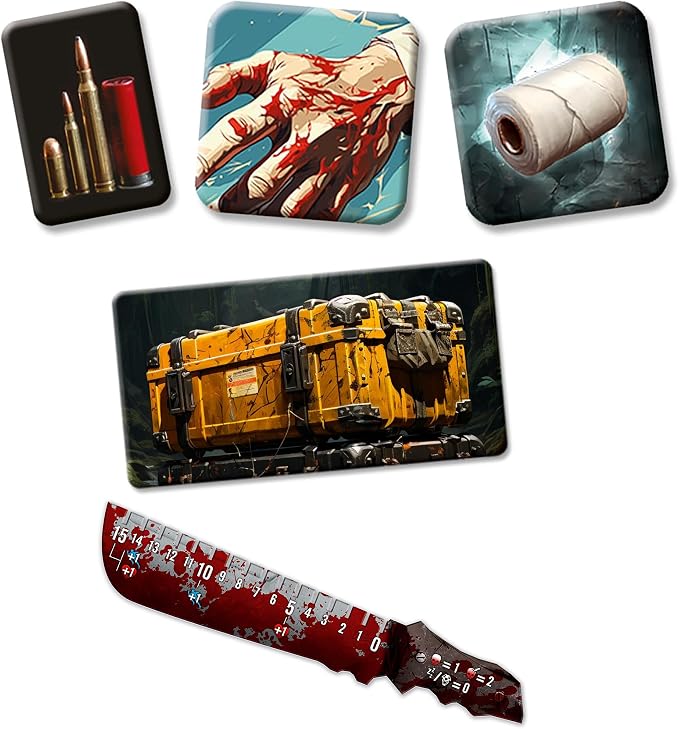 Funforge Far Cry Cooperative Combat Strategy Board Game - Escape from Rook Islands with Solo & Multiplayer Scenarios, Ages 14+, 1-4 Players