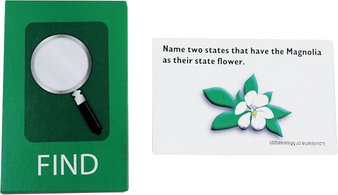 Game Zone Great States - Fun and Educational Geography Game for Ages 7+ - An Engaging Way to Learn about the 50 States with Friends and Family