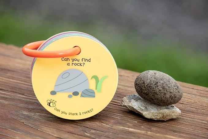 Toddler Outdoor Scavenger Hunt Cards at The Park, Toddler Games, Gifts for Ages 2, 3, 4