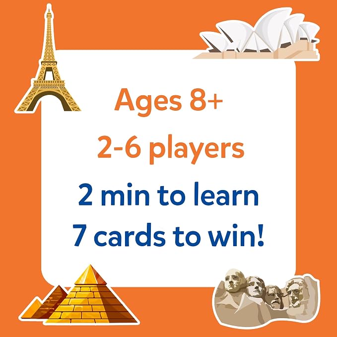 Skillmatics Guess in 10 – Countries of The World, Trivia Card Game | Geography, Family Game Night, Travel Toy, Educational Board Game, Screen-Free Fun, Gift for Kids, Boys & Girls Ages 8 and Up